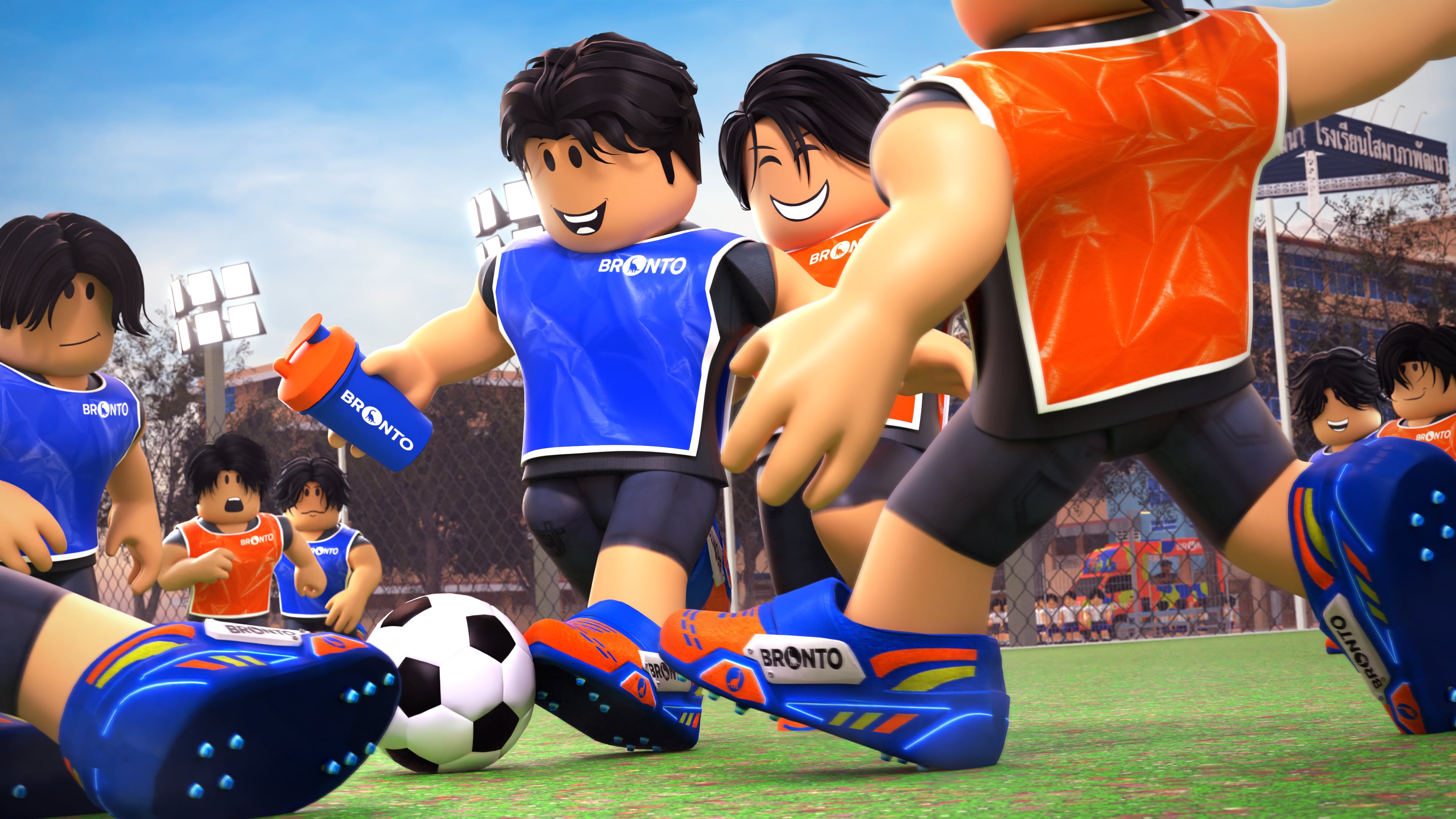 สร้างแมพ Bronto City แคมเปญแบรนด์บน Roblox